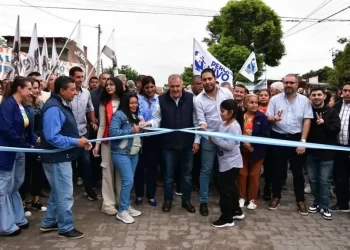 Jaldo inauguró obras de infraestructura en Acheral dentro del Plan Independencia