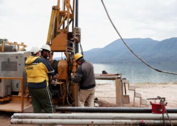 Avanzan las obras en la presa lateral N°3 del Dique Celestino Gelsi