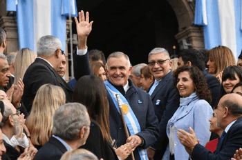 Acto oficial por el Día de la Bandera en Tucumán