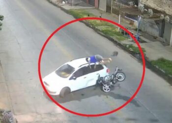 Quiso girar en «U» y causó un accidente en Banda del Río Salí