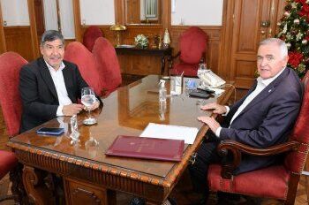 Jaldo y Acevedo coordinaron la continuidad de la gestión durante enero