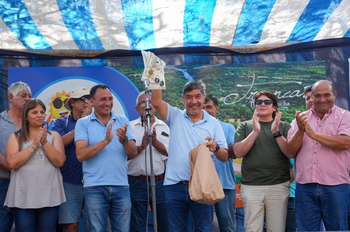Acevedo participó del lanzamiento de la temporada turística en El Boyero